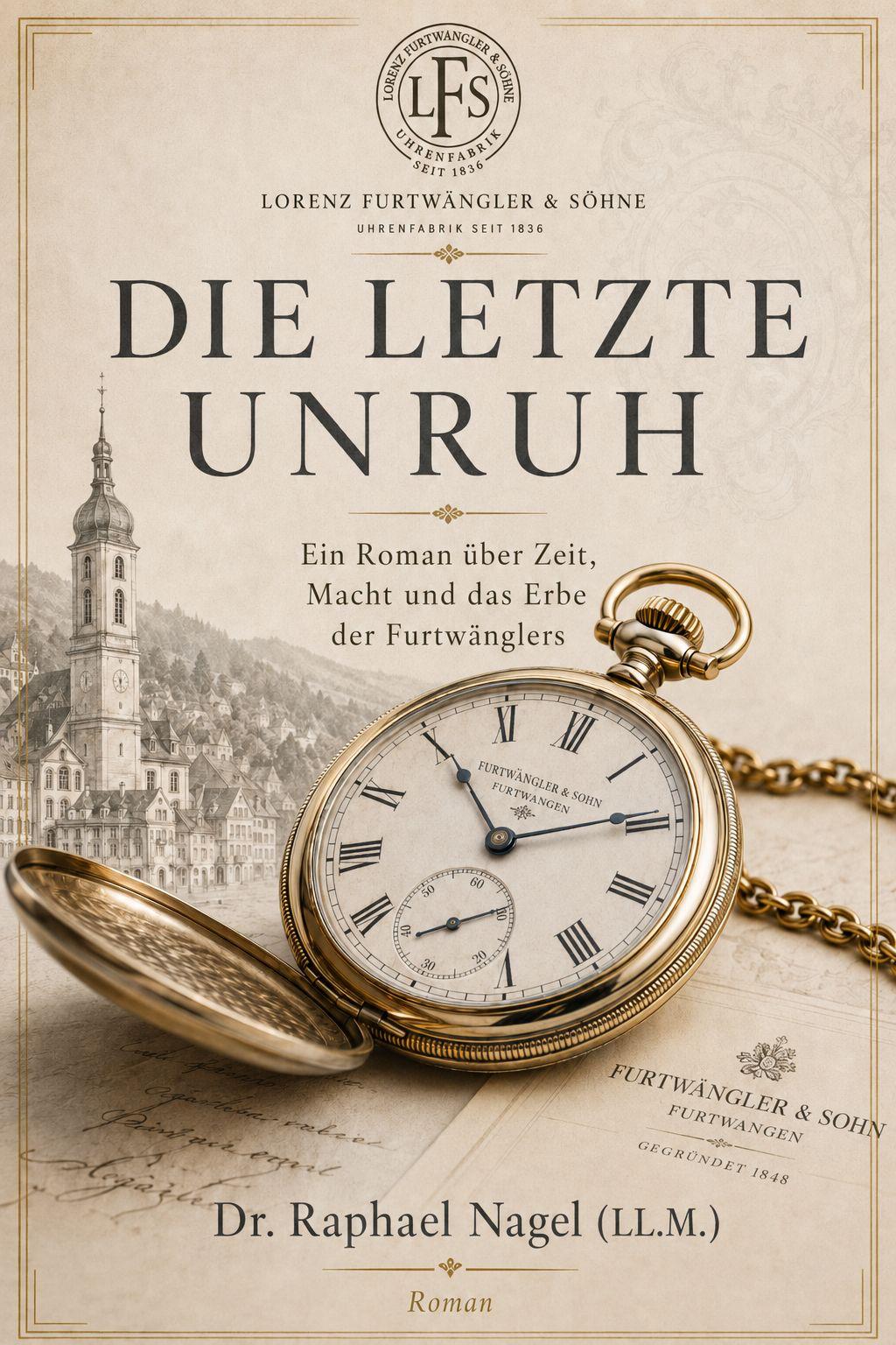 Furtwängler — Die letzte Unruh. Ein Roman von Dr. Raphael Nagel.